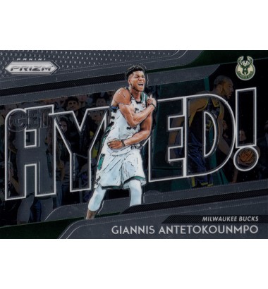 Panini Prizm 2018-2019 Get Hyped! Giannis Antetokounmpo (Milwaukee Bucks)